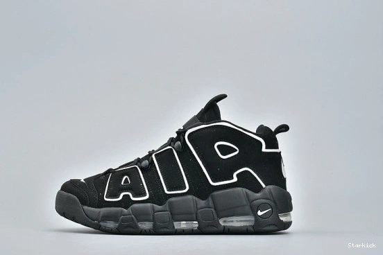 White More OG 414962-002 Air Uptempo Nike Black and 0205